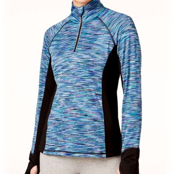 Ideology Athletic 1/4 Zip Workout Top - Picture 1 of 1